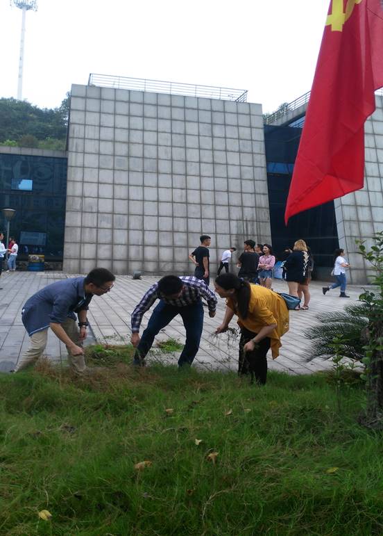 卫生大扫除 党员先行动IMG_20170905_143822